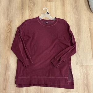 Old Navy Maroon Crew Neck Top